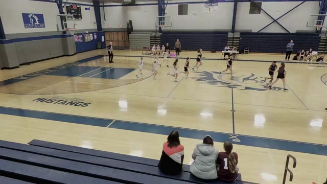 Lady Hawks 5th grade  vs Mustangs