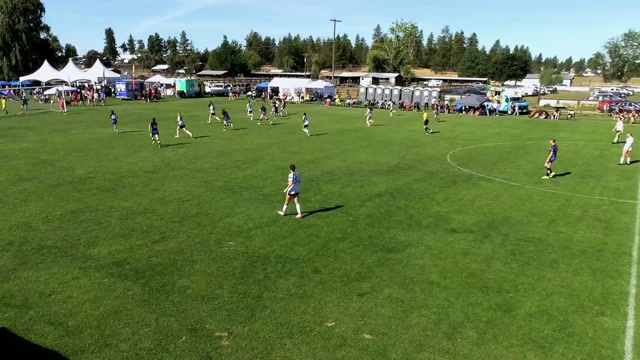 Snohomish United black G12 ECNL RL vs Spokane Shadow - G11 Navy Buller