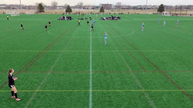 North United 07/08 Girls vs 2008 Girls Academy black