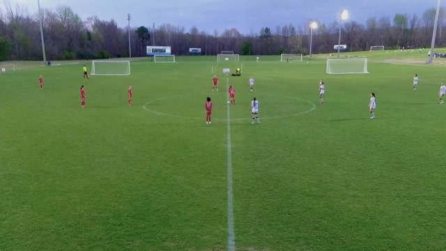 Lobos Rush 2015 White vs TSA 2015 Girls Navy