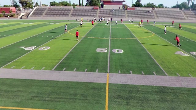 Scrimmage Sanger vs Mclane high school varsity