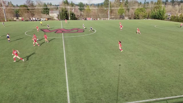 Westside Metros 09 Girls Cops Red vs OVF 09G Navy