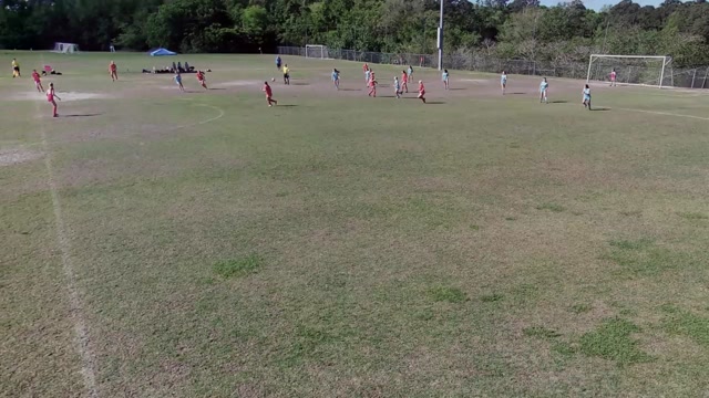 Ormond Beach Soccer Club OBSC 2010 Girls Red NPL vs Sporting Jax 2010 girl NPL north