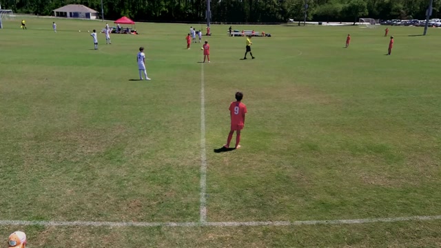 Ormond Beach Soccer Club OBSC 2013 Boys White vs Boys 2014 Red