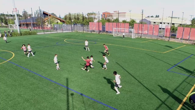 Santa Clara Lions 2014B Red vs 2014B Premier Black