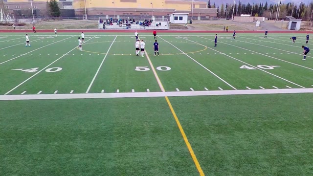 Eagle River HS men's varsity vs Mustangs Varsity