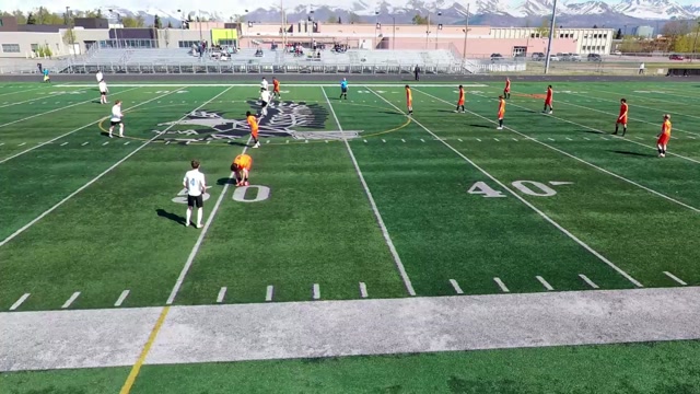 West High School men's Varsity vs Mustangs Varsity