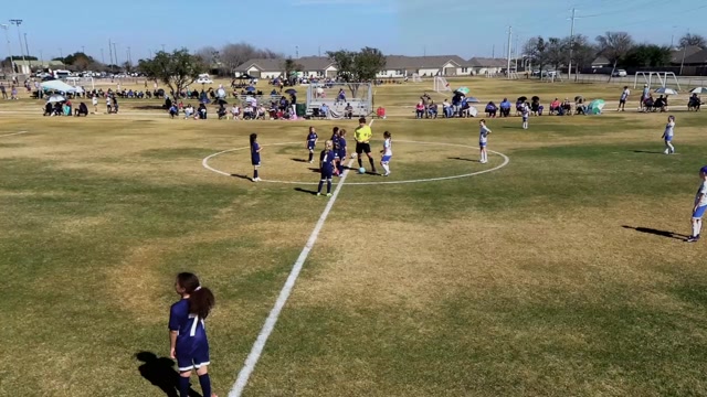 Houston Surf 2017 Girls Blue vs rise soccer club 17G Nike Volt