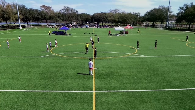 La Fire 2015B Navy  vs La Krewe Rush 15b White