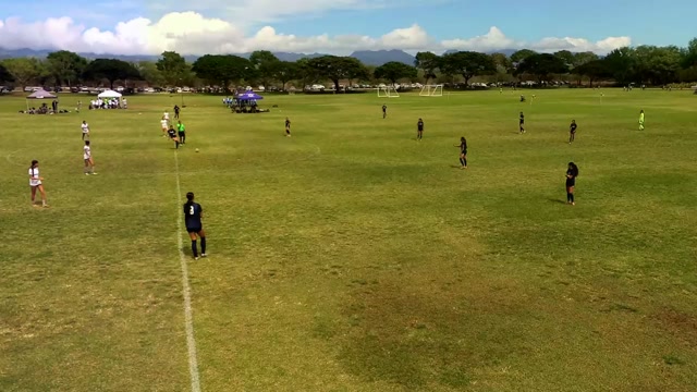 Leahi 08B Premier Blue vs Hawaii Rush 08G Black 