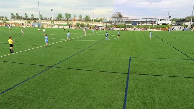 Light Blue Team 2 vs Columbia Rush 2011 Boys White
