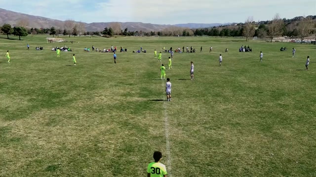 2010 Juniors Neon vs Idaho Rush 14 Blue