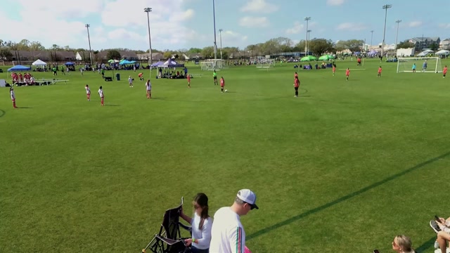 Mobile United Rush Girls Black 2016 vs Southern States Soccer