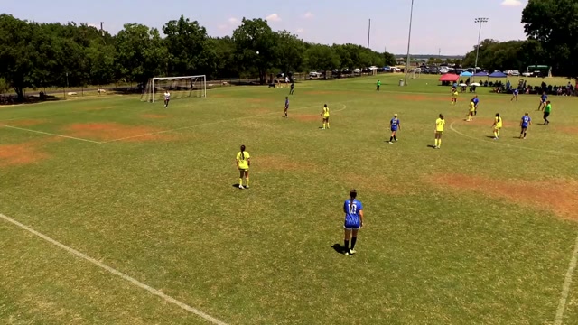 Villareal 09G Yellow vs 2025 Dallas Surf FDL 