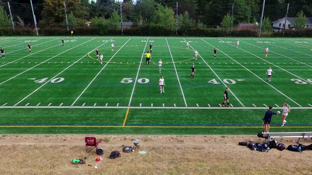 Bridge City Soccer Academy Bridge City Soccer Academy 12G Orange vs Apex 2012 Girls White