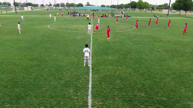 Rise Soccer Club 08B ENL RL White vs Dallas Texans NPL NTX B08