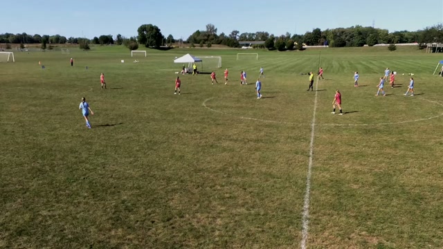 Blue River Blast Girls vs Dynamo 12/13 Red youth soccer highlights