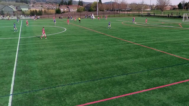 Westside Metros 09 Girls Cops Red vs Eastside Timbers 09G Red I