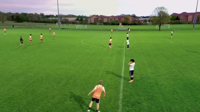 01 Training vs Illinois FC 2010 Boys Showcase