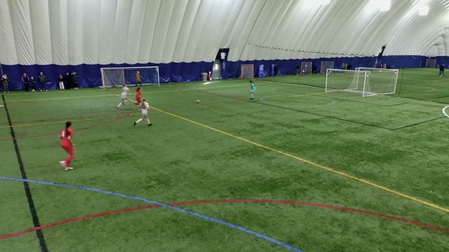 New England Force vs Bridgewater U14G Red (Lemieux)