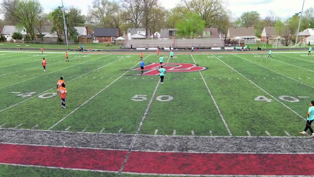 Mercury B10 Red vs Columbus Express Boys 2010B Orange