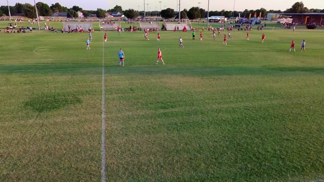 Topeka SC TSC 09G Select Blue vs OEFC 2009 Girls Navy