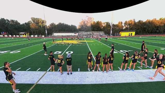 DO Varsity Girls Flag vs Twelve Bridges Var Flag