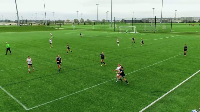 SCSA Eleven 13G Red vs IXI North N1 G2012/13 youth soccer highlights