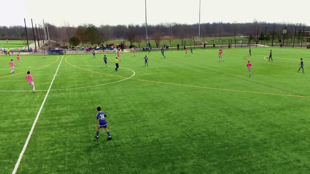 Manta 2012 Pink vs Cleveland Force SC ECNL-RL B12 Yellow