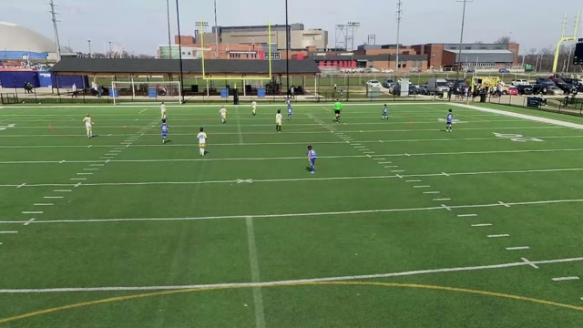 Cleveland Force 17B White East vs CAUF 2016B Blue