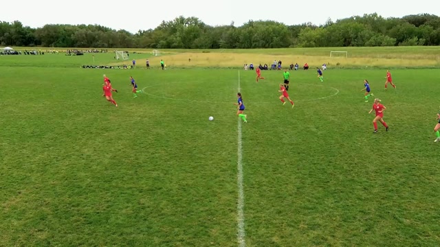 Nebraska Select 2011 vs UAF HS Girls youth soccer highlights