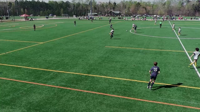 Charlotte Rise 2012 vs Clover Elite 2012 Navy