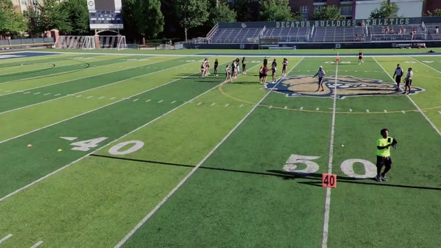 DHS Flag Football vs BHMS Game1