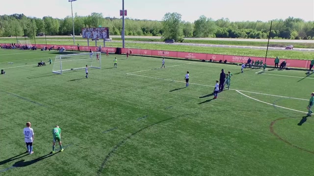 Missouri Rush 2017b White vs 17B Green JB Marine