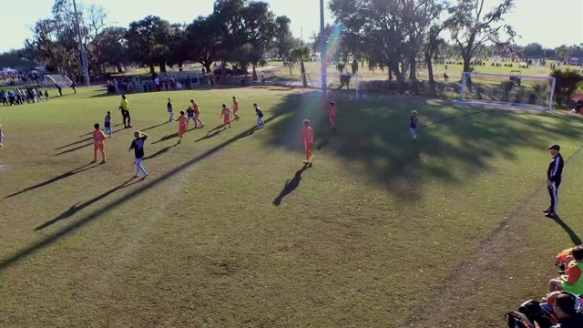 Nona Academy 15B Orange vs Florida Kraze Krush 16B White