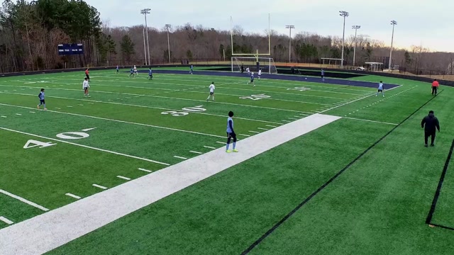 Barca Academy 2012 Grana vs 2012 Boys- LFC IA Carolinas- MH White