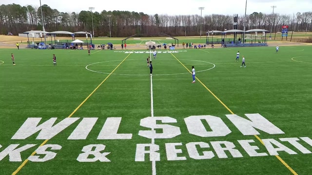 Coastal United 2013 vs 2013 WYSA Explosion Blue