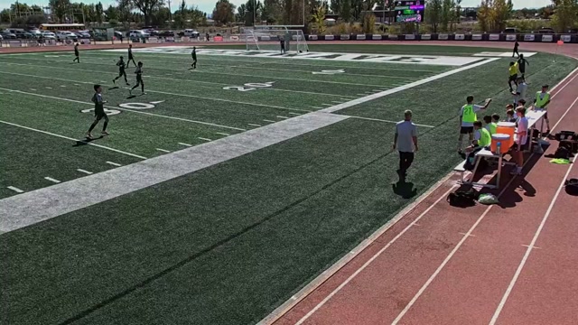 Spring Creek Spartans vs Churchill County High School  youth soccer highlights