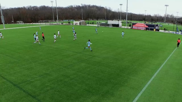 Sporting Blue Valley ECNL 11 vs Ukies 2011 Girls ECNL