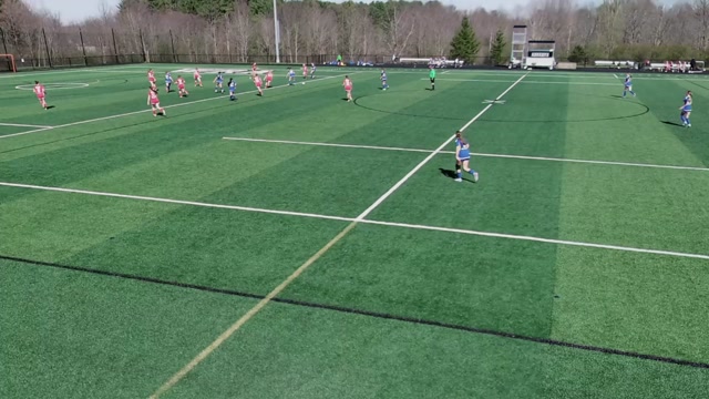Beadling SCS 2010 Girls White vs Cleveland Force '10