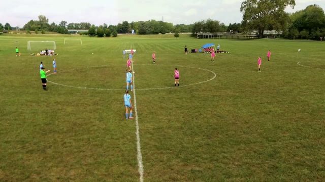 Blue River Blast Girls vs Impact youth soccer highlights